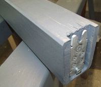 Riegelverbinder montieren Riegelverbinder
