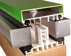 Mittelprofil Thermo Schraubprofil für Isolierglas Mittelprofil-Thermo-Schraubprofil