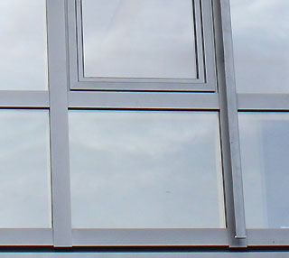 Pfosten Riegel Profile, Verlegeprofile für Wintergarten Fassade Glasfassade Pfosten-Riegel