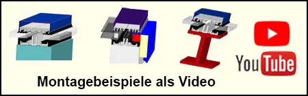 3D Video vom Glasbefstigungsprofilen