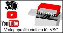 Verlegeprofil einfach als 3D 