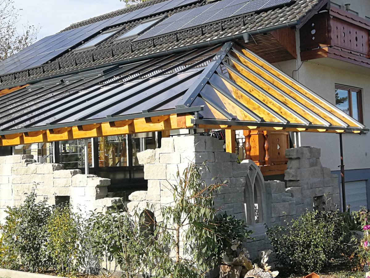 Bauanleitung Glas Terrassendach Bauanleitung Terrassendach mit Glas