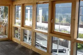 Holzwintergarten außen Wetterfest