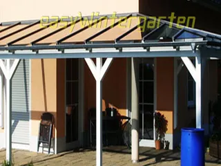 Dachverglasungsprofile - Glashalteschienen Terrassenüberdachung