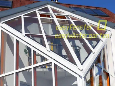 Glasüberdachung bauen für Wintergarten
