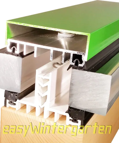 Fassadenprofile Thermo für Isolierglas