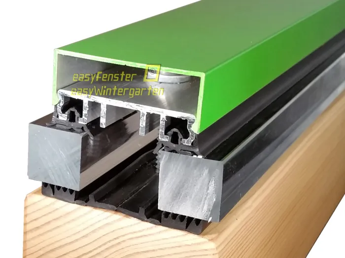 Einfache Verlegeprofile für Glas Einfache Verlegeprofile für Glas
