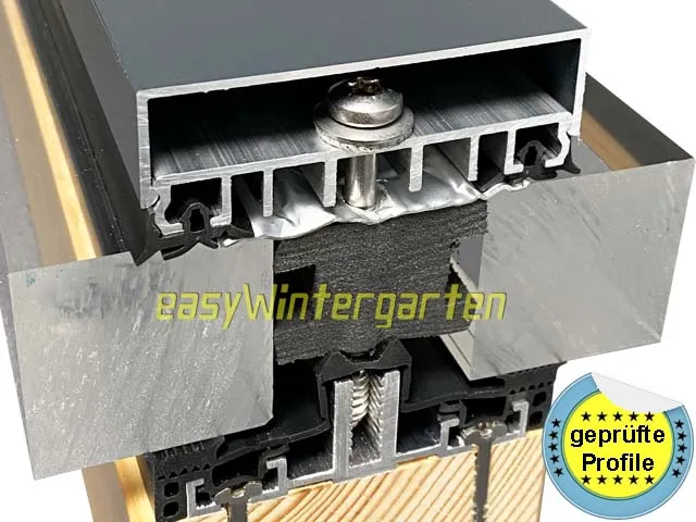 Thermo Verglasungssystem für Wintergarten und Fassade