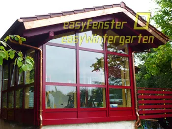 Wintergartenverglasung mit Isolierglas und Thermoprofilen