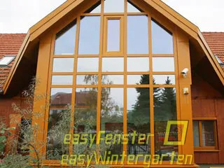 Dreifachglas befestigen montieren mit Systemprofilen