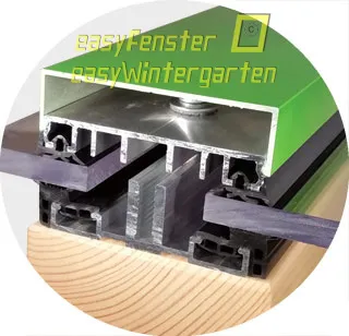 Glasdach auf Holzsparren - Verglasungsysteme Premium Kaltverglasung