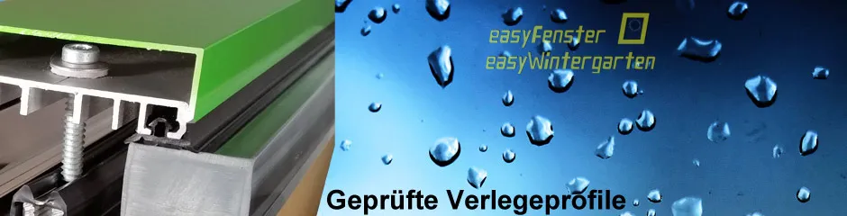 Verlegeprofile geprüft auf Dichtheit