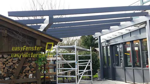 fertige Holzkonstruktion als Tragwerk fertige Holzkonstruktion als Tragwerk
