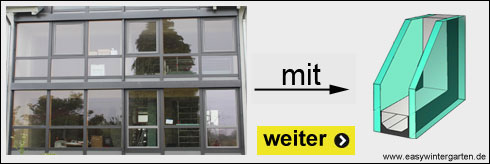 Montageprofile für Glasfassaden mit Isolierglas Montageprofile für Glasfassaden