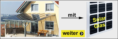 Doppelglas Montagesystem Monatgesysteme für Solarglas Terrassendach