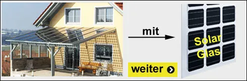 Montagesysteme - Montageprofile für Solarverglasung z.B. Terrassendach