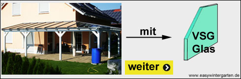VSG Glas Montagesystem Montageprofile für VSG