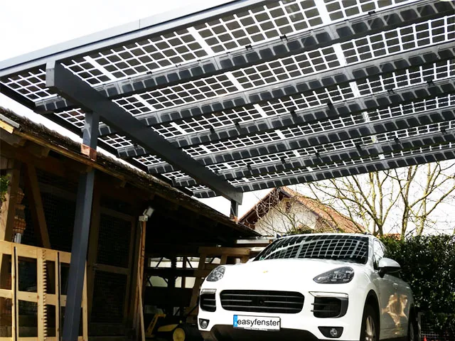 Carport mit Solardach bauen