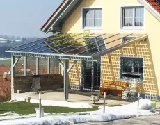 Glasadach Mit Solarzellen