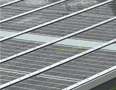 Solardach Bei Regen