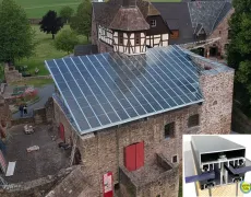 Schloss Mit Solarglas 140