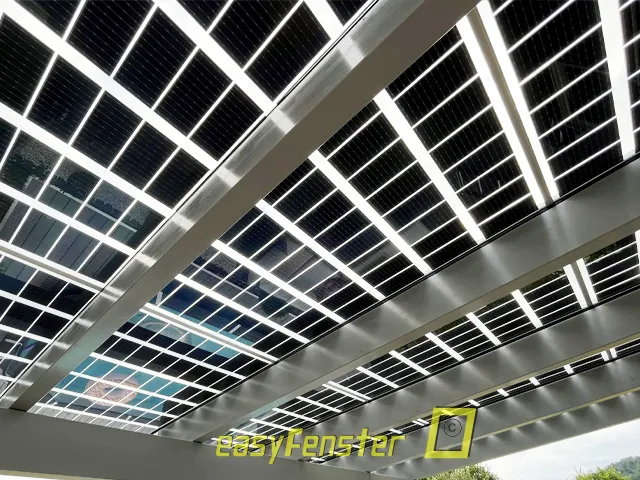 Transparente Solarmodule