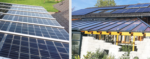 Solarverglasung-Glasdach mit VSG