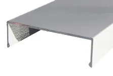 Klemmdeckel-Deckprofil