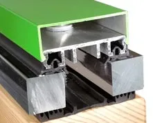 Terrassenueberdachung mit VSG Glas selber bauen, Verlegeprofile mit Auflagegummi