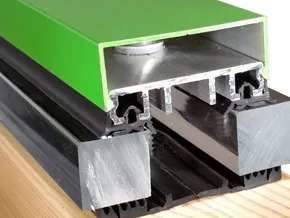 Verlegeprofile für Glasdach oder Stegplatten