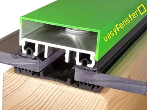 Verlegeprofile für Glasdach oder Stegplatten